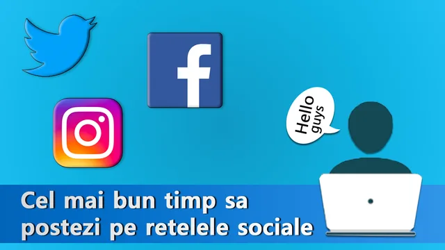 Cel mai ubn timp sa postezi pe retelele sociale