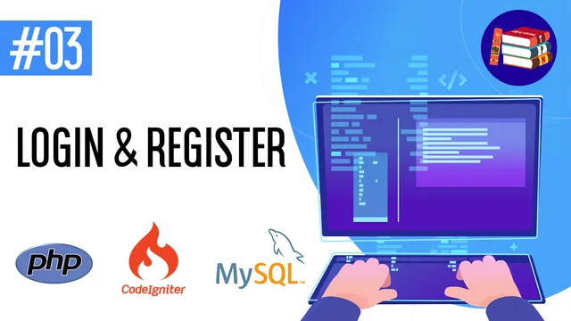 Website in CodeIgniter – Login si Register