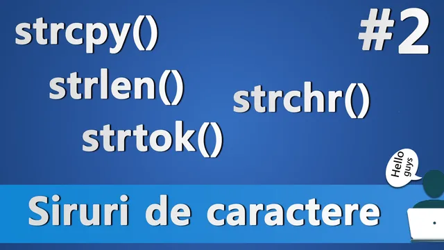 Siruri de caractere in C ++ | Functii Predefinite