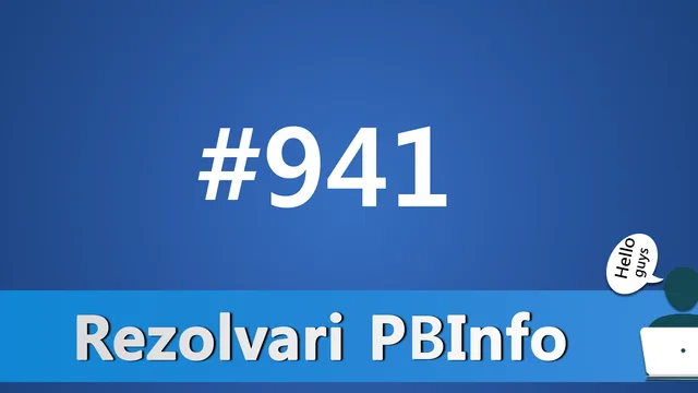 Problema #941 – Urare – Rezolvari PBInfo