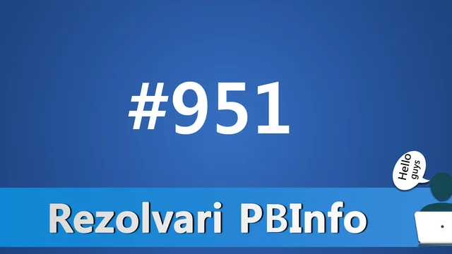 Problema #951 – Cifre7 – Rezolvari PBInfo
