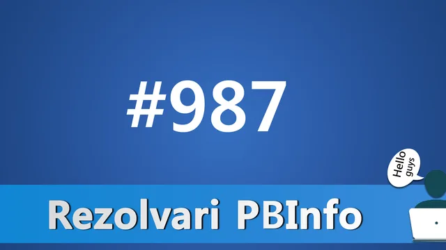 Problema #987 – Matrice4 – Rezolvari PBInfo